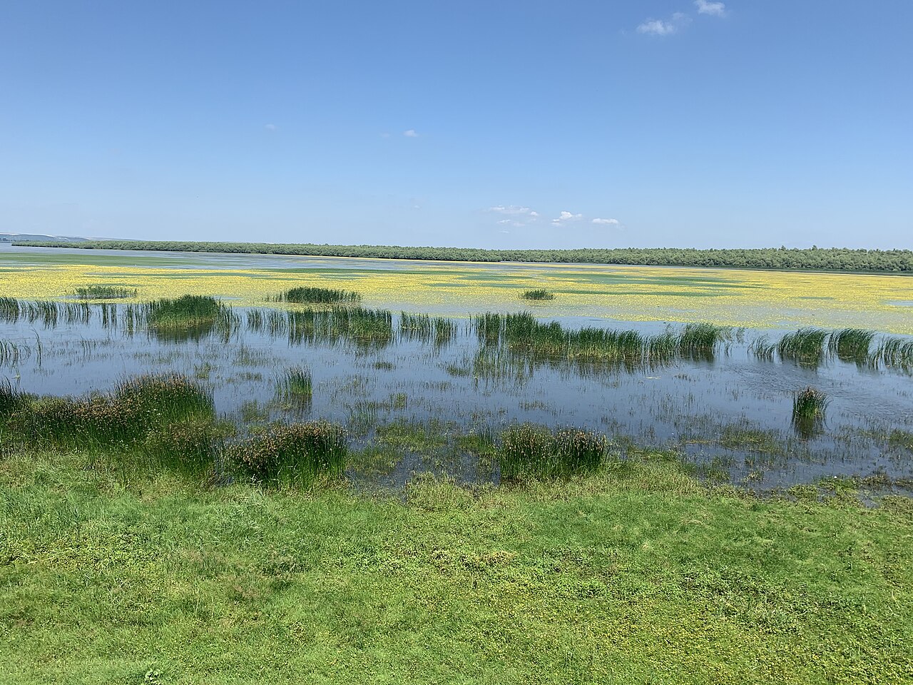 Lacul Beleu văzut de sus, vedere aeriană